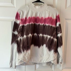 Te verde tie dye sweatshirt